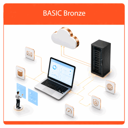 Hive basic bronze hosting package image.